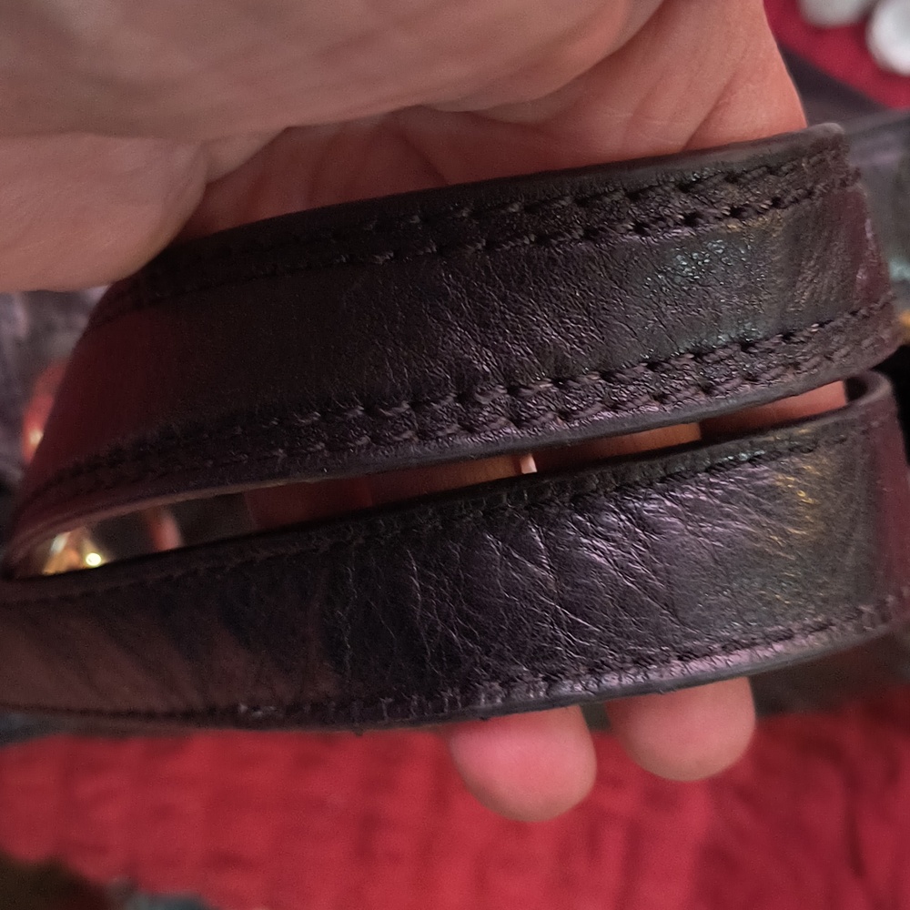 Michael Kors Black Nylon and Leather Trim Signature Hobo Bag with Gold Hardware - Picture 6 of 8